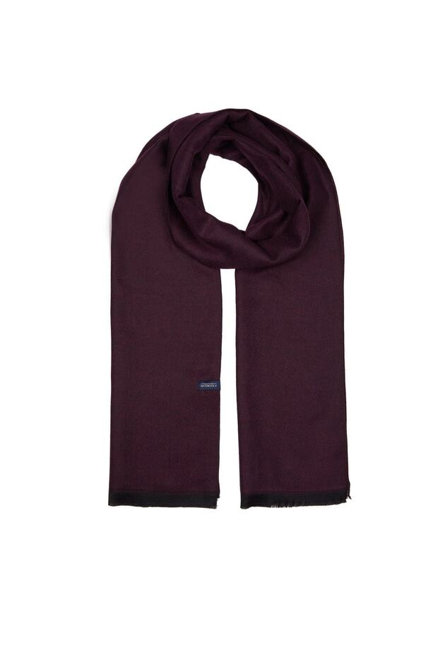 Bordo Ince Atkı - 1