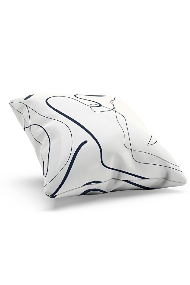 Double Sided Printed Omegu 4 Patterned Suede Throw Pillow Case - 2