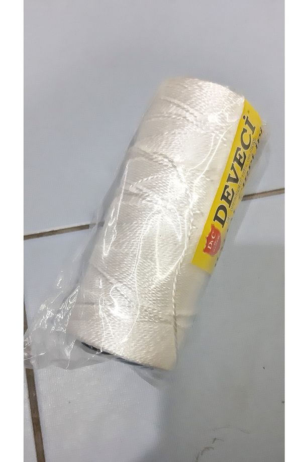 Paket Ipi, Uçurtma Ipi, 1 Ad. 260 Gr Ambalaj Ipi, Naylon Ip, Sera Ipi, Beyaz - 3