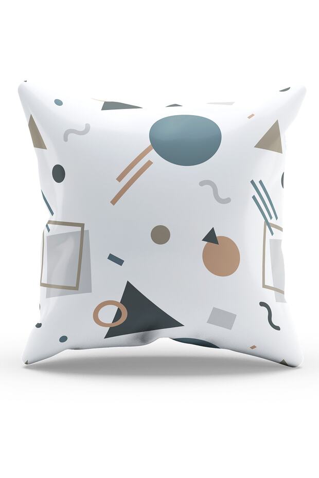 Double Sided Printed Sofas Patterned 6-Piece Combination Suede Throw Pillow Cover - 2