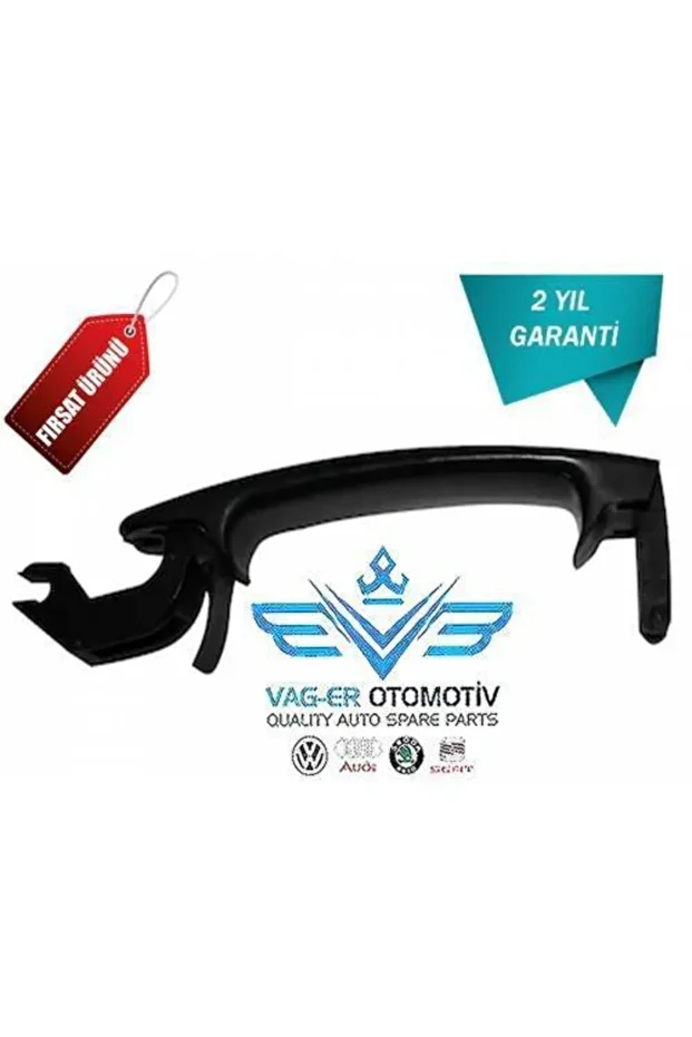 Passat B5 1997-2000 Ön Sağ Dış Kapı Açma Kolu Tutamak 3b0837207 - 1