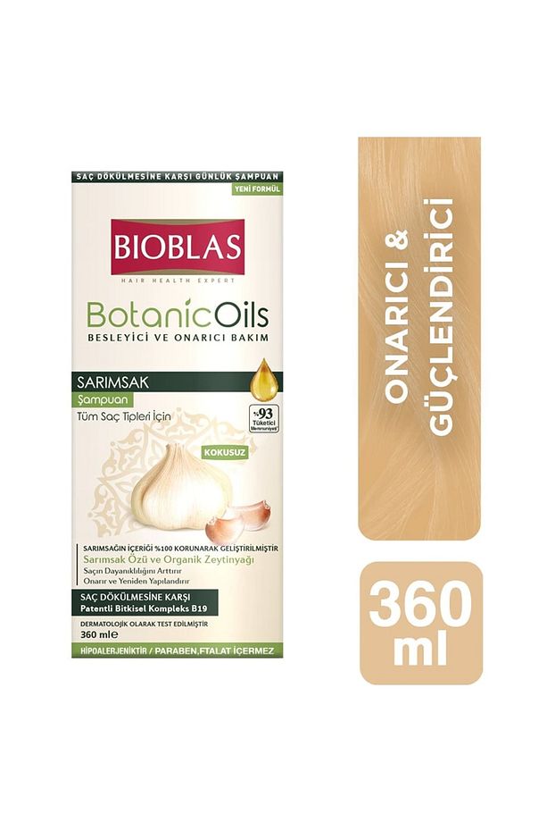 Botanic Oils Sarımsak Şampuanı 360 Ml 2 Adet - 2