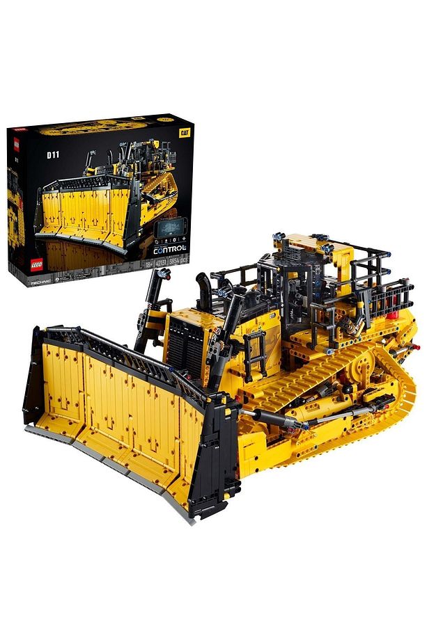 Technic Cat D11T Buldozer 42131 Yapım Seti;  bir İnşaat Makinesinin Aslına Uygun Modeli (3854 Parça) - 1