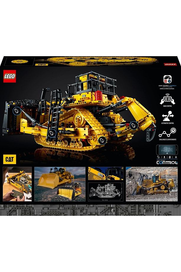 Technic Cat D11T Buldozer 42131 Yapım Seti;  bir İnşaat Makinesinin Aslına Uygun Modeli (3854 Parça) - 4