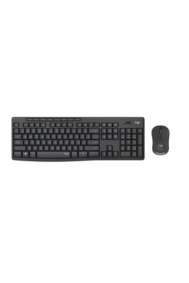 920-009804 Mk295 Kablosuz Siyah Klavye Mouse Set - 1