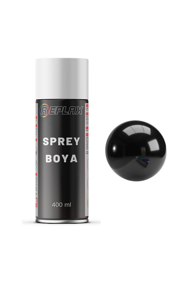 Siyah Demir Kapı Sprey Boyası 400 Ml. - 1