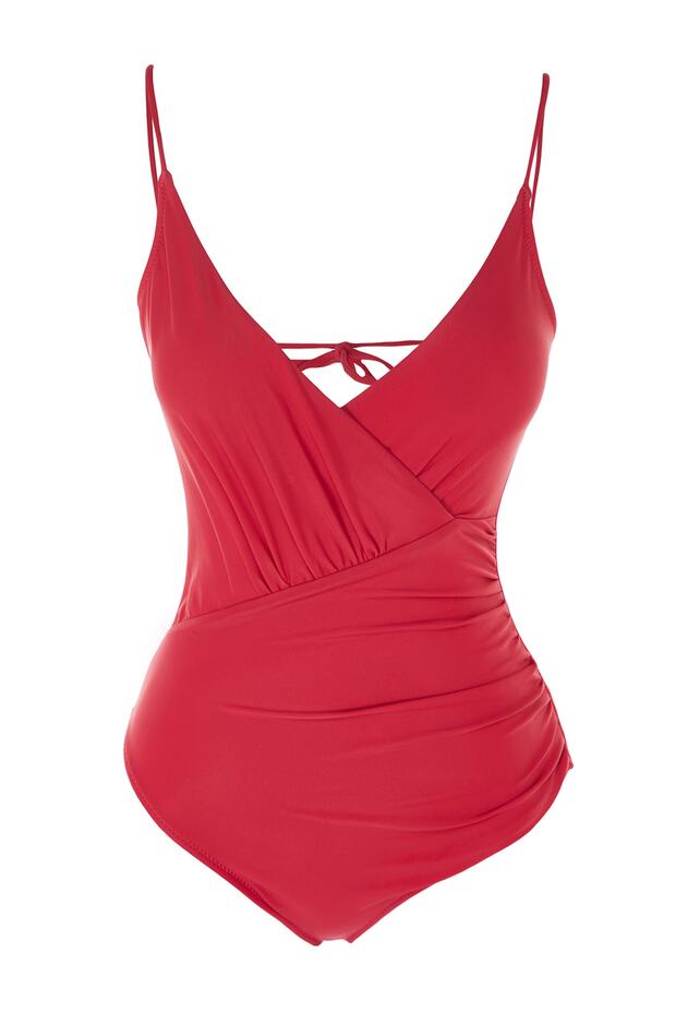 Bordo Kruvaze Drapeli Normal Paça Mayo TBESS23MA00193 - 6