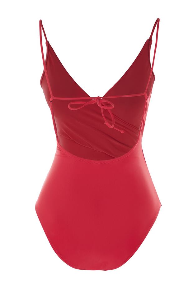 Bordo Kruvaze Drapeli Normal Paça Mayo TBESS23MA00193 - 7