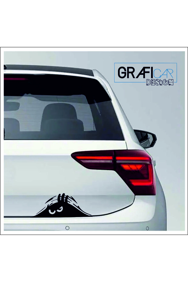 ملصق شبح يبحث من الخلف - 1