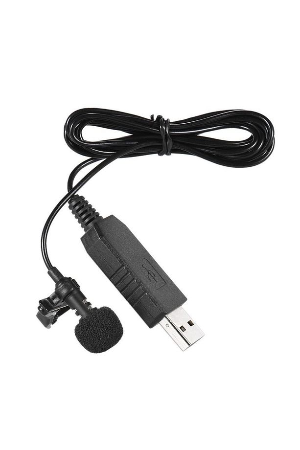 Bilgisayar Laptop Mac Usb Jak Girişli Youtuber Yaka Mikrofonu - 1