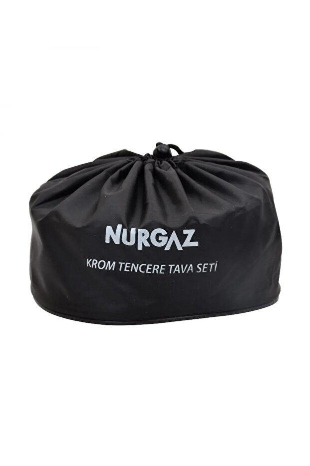 Krom Tencere Tava Seti - 3