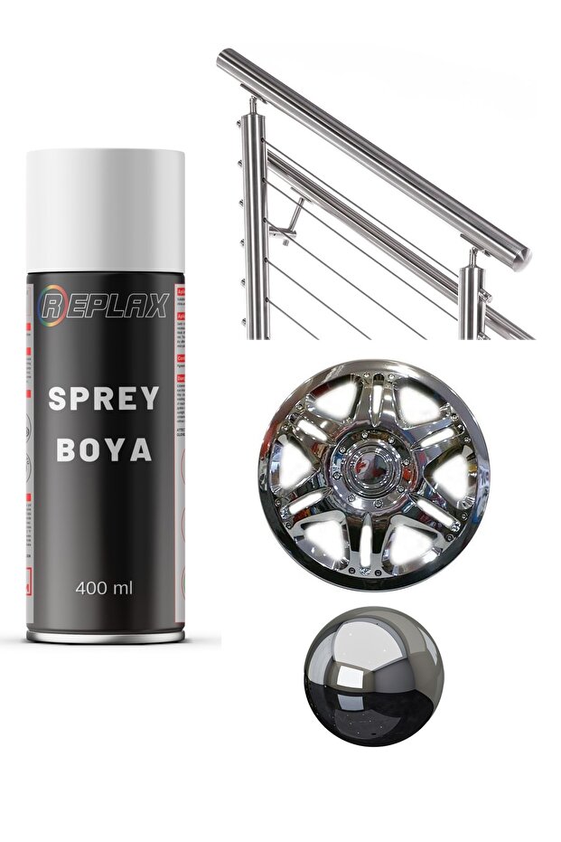 Krom Nikelaj Sprey Boya 400 Ml. - 1