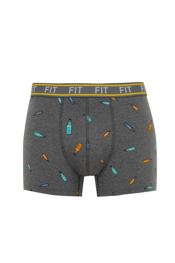 Regular Fit 3'lü Boxer - 2