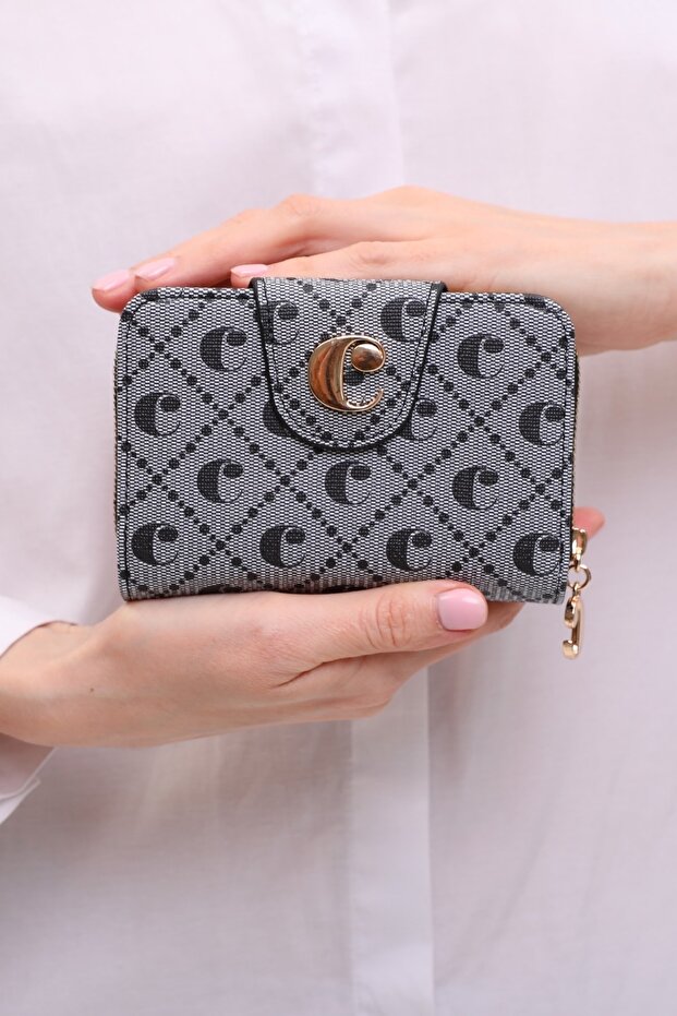 Kadın C Yazılı Cüzdan - 3