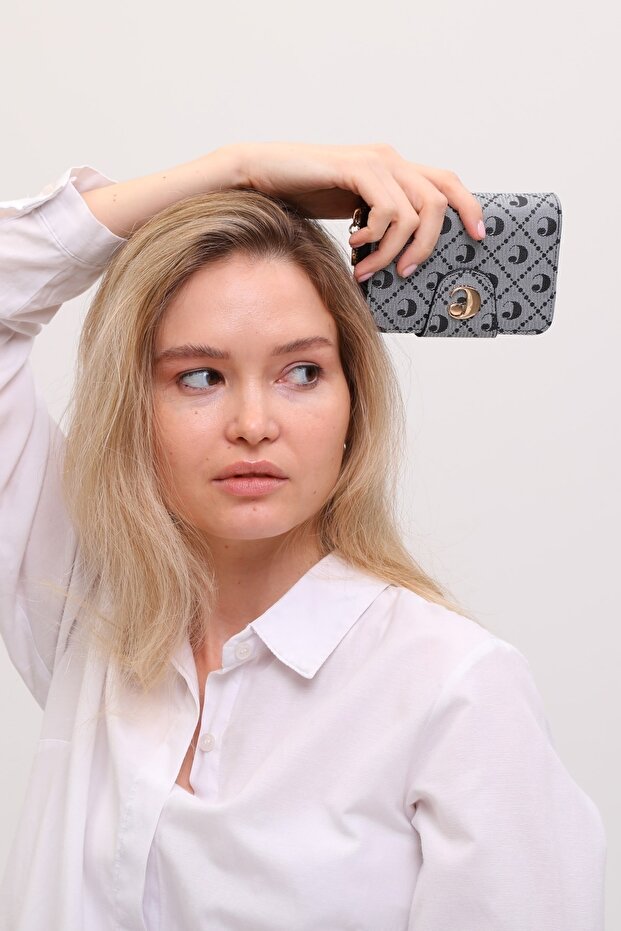 Kadın C Yazılı Cüzdan - 6