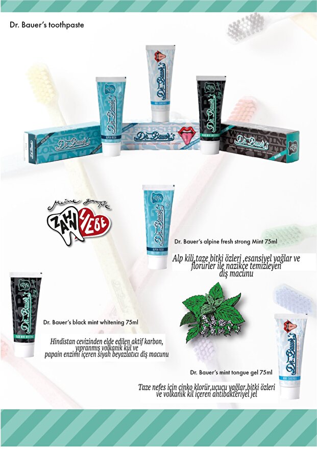 Alpen Fresh Strong Mint Toothpaste 75ml - 7