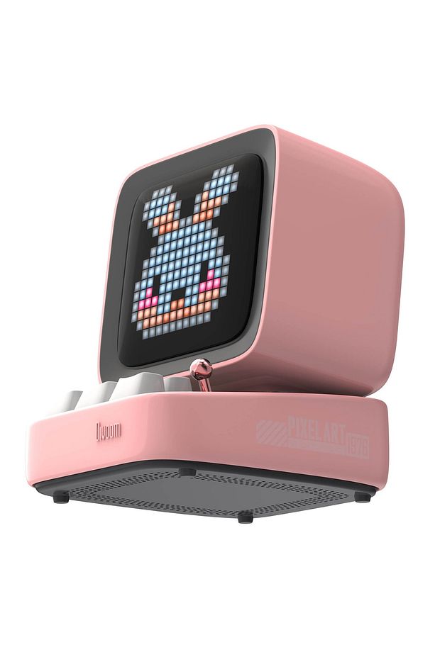 Ditoo-mic Pembe Karaoke Mikrofonlu Uyarlanabilir Piksel Ekranlı Bluetooth Hoparlör - 5