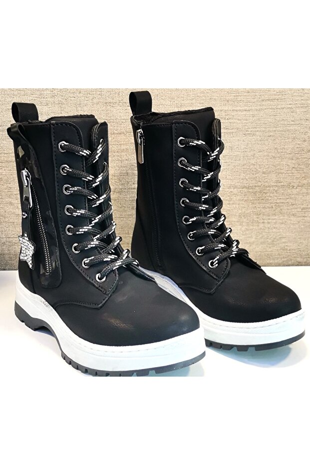 636 Devojčice čizme crne - 1