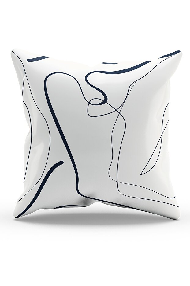 Double Sided Printed Omegu 4 Patterned Suede Throw Pillow Case - 1