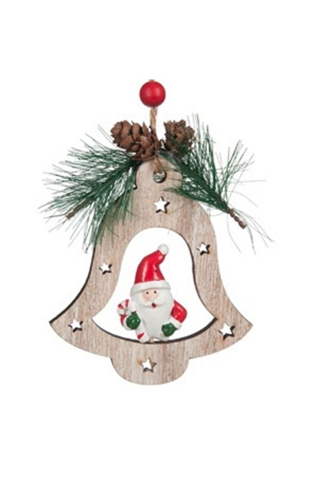 Christmas Pine Tree Santa Claus Conifer Decor Ornament 10 Cm 1 Piece