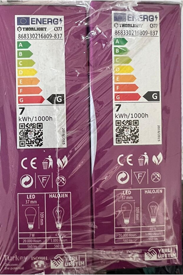 7 Watt Led Ampul Adet - 2