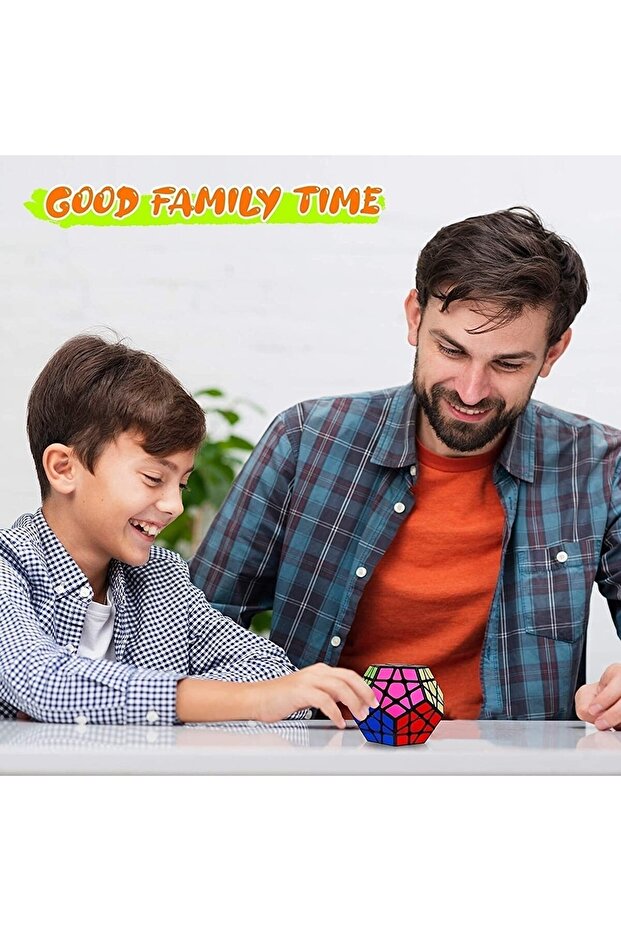 لعبة مكعب الذكاء 9x9x9 سم مكعب خماسي لغز سحري سريع - 2