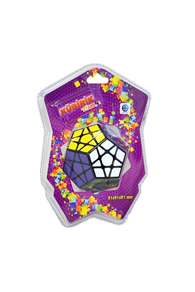 لعبة مكعب الذكاء 9x9x9 سم مكعب خماسي لغز سحري سريع - 3