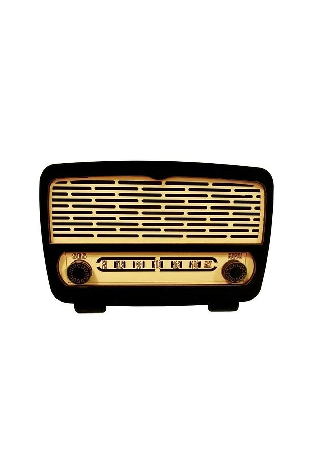 Rustik Ahşap Radyo Kumbara - 7