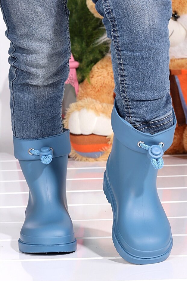 Bimbi Euri W10257 Mavi Renk Yağmur Botu - 3