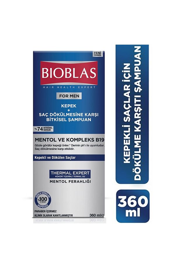 For Men Kepek Ve Saç Dökülmesine Karşı Şampuan 360 ml 2 Adet - 2