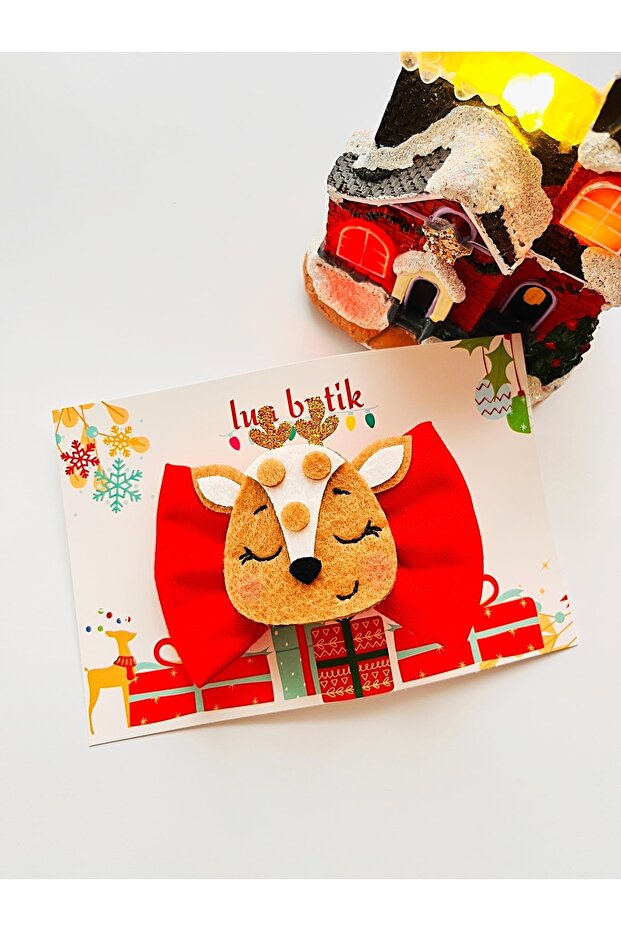 مشبك غزال للعام الجديد - 1