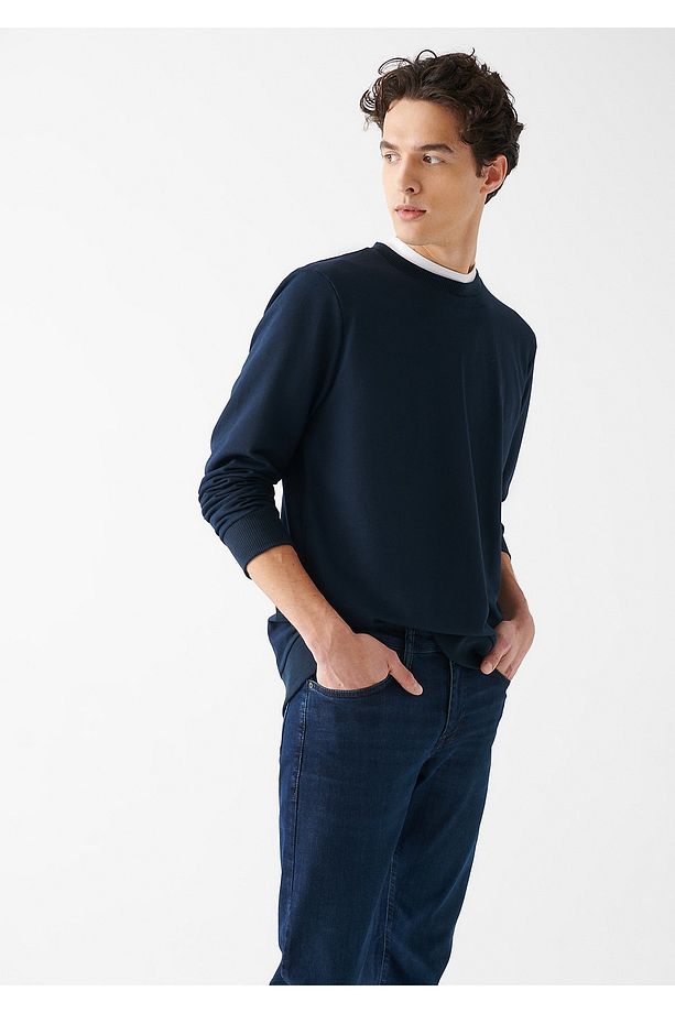 Lacivert Sweatshirt 8808532184 - 2