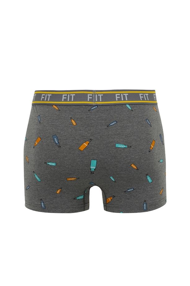 Regular Fit 3'lü Boxer - 3