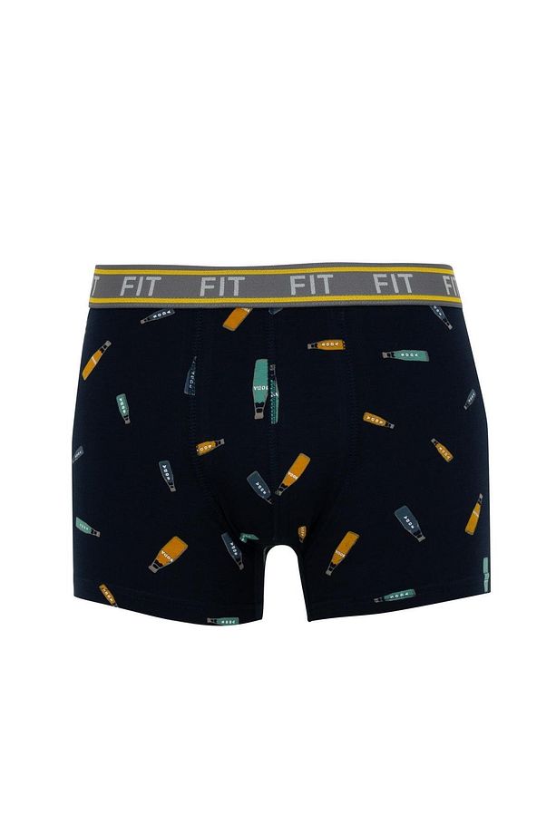 Regular Fit 3'lü Boxer - 5