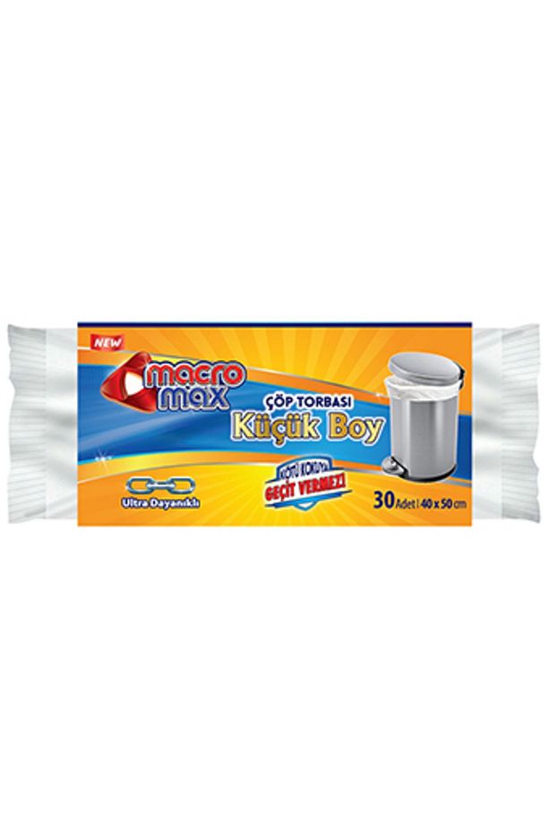 Ekstra Güçlü Çöp Torbası Küçük Boy 40x50 Cm, Soft Kokulu 30 Adet - 1