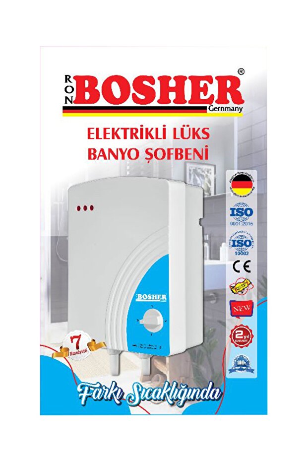 Ron Bosher Elektrikli Şofben Su Isıtıcı - 2