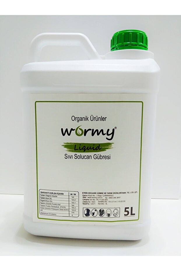 Solucan Gübresi 5 Litre - 1