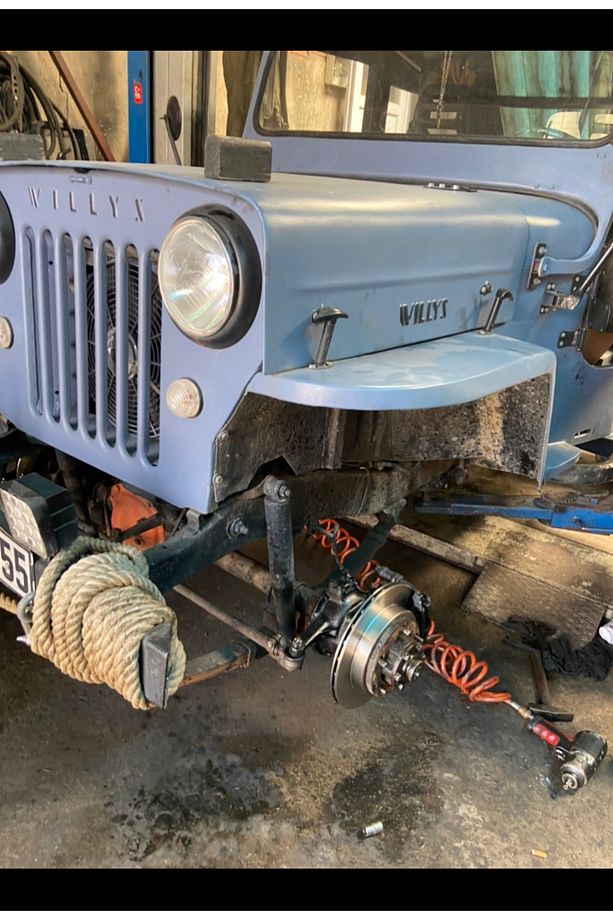 Jeep Willys Ve Cj5/6/7/8 Seri Disk Fren Dönüşüm Kiti Uyumlu - 1
