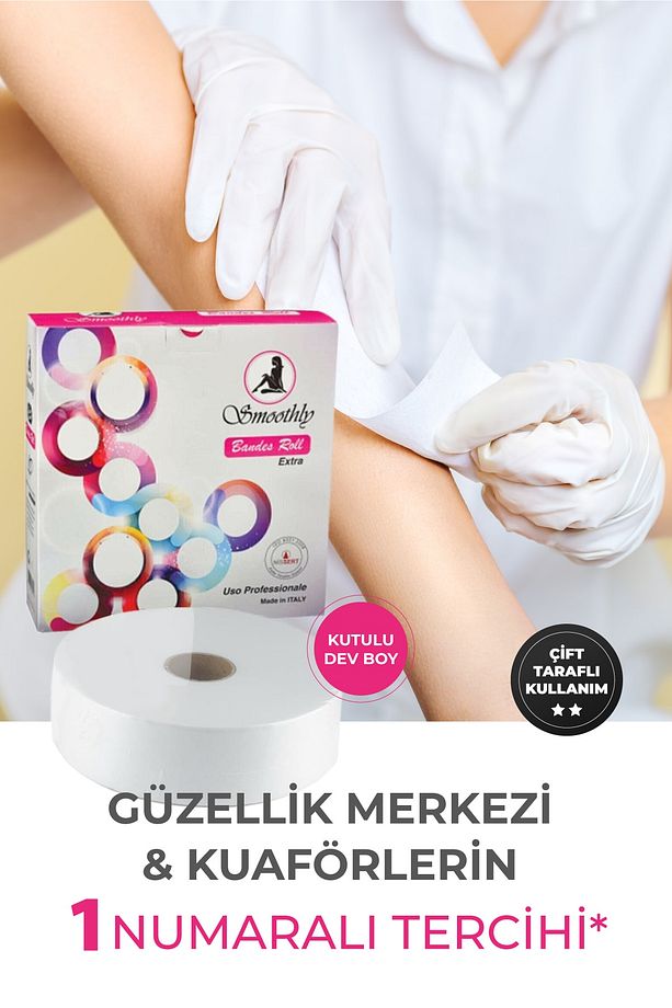 Professional Ağda Bezi Ağda Kağıdı Kutulu 100 Metre 550 gram Dev Boy - 1