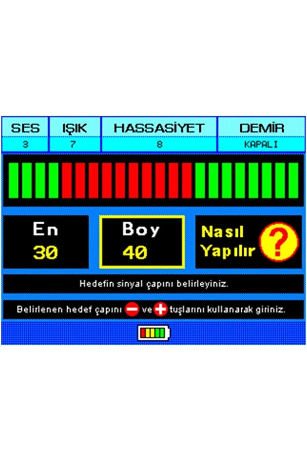 Deephunter Pro Define Dedektörü - 6