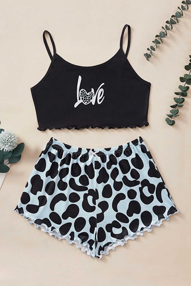 Tex Supersoft Shorts Kit, Black Love