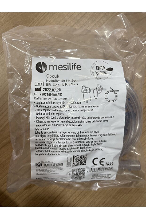 Çocuk Nebulizatör Kit Seti - 3