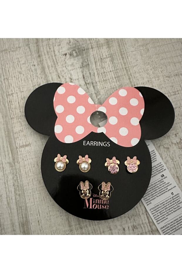 Lisanslı Çelik Küpe Seti - 1