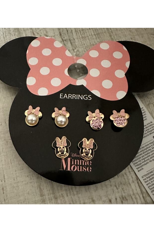 Lisanslı Çelik Küpe Seti - 2