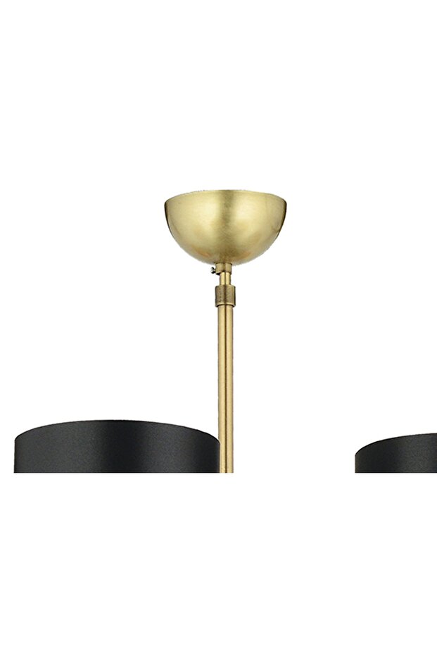 R Dolce Ragazza Şapkalı Klasik Avize 6'lı Sarı 65x80cm - 5