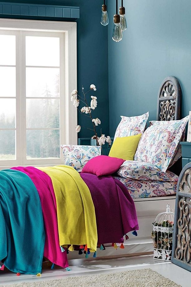Up Style Çift Kişilik Pike Takımı Mürdüm - 6