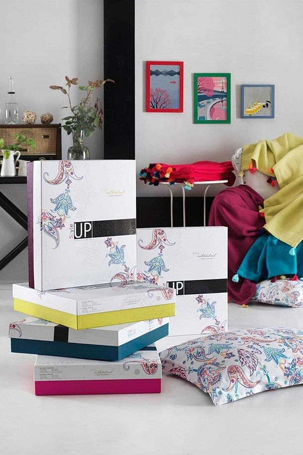 Up Style Çift Kişilik Pike Takımı Mürdüm - 7