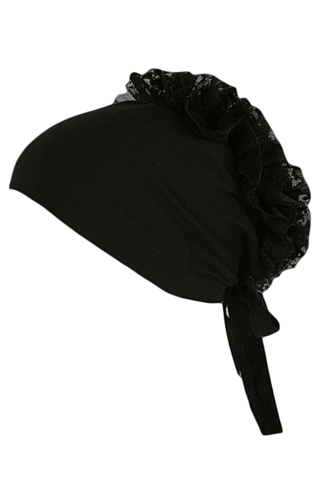 Bonnet eșarfă cu coc - 1