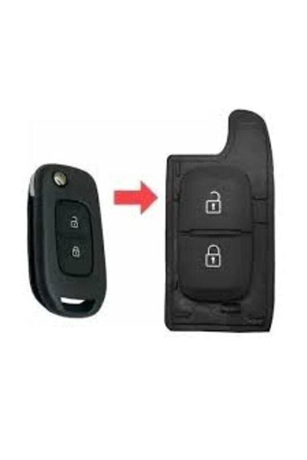 Dacia Duster-Sandero-Lodgy-Logan 2 Button Keypad