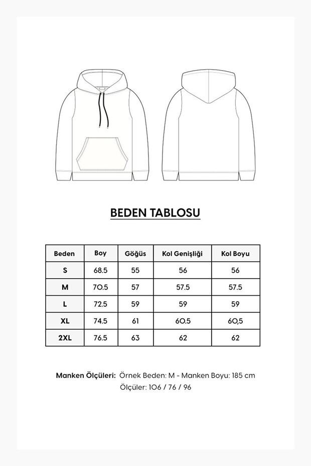 Gri Fermwarlı Sweatshirt - 4